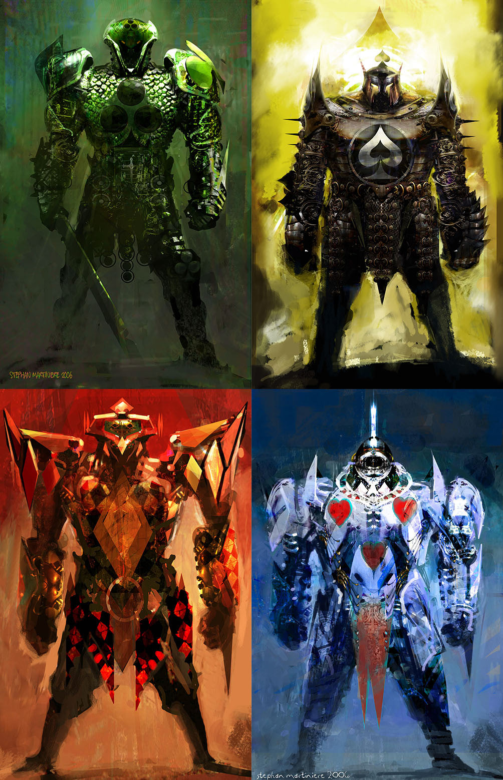 Card Soldier 4-Pack